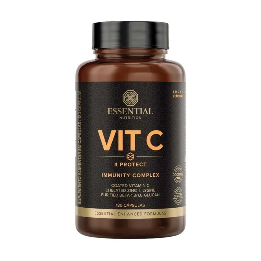 Essential Nutrition Vit C 4 Protect 180 Cápsulas