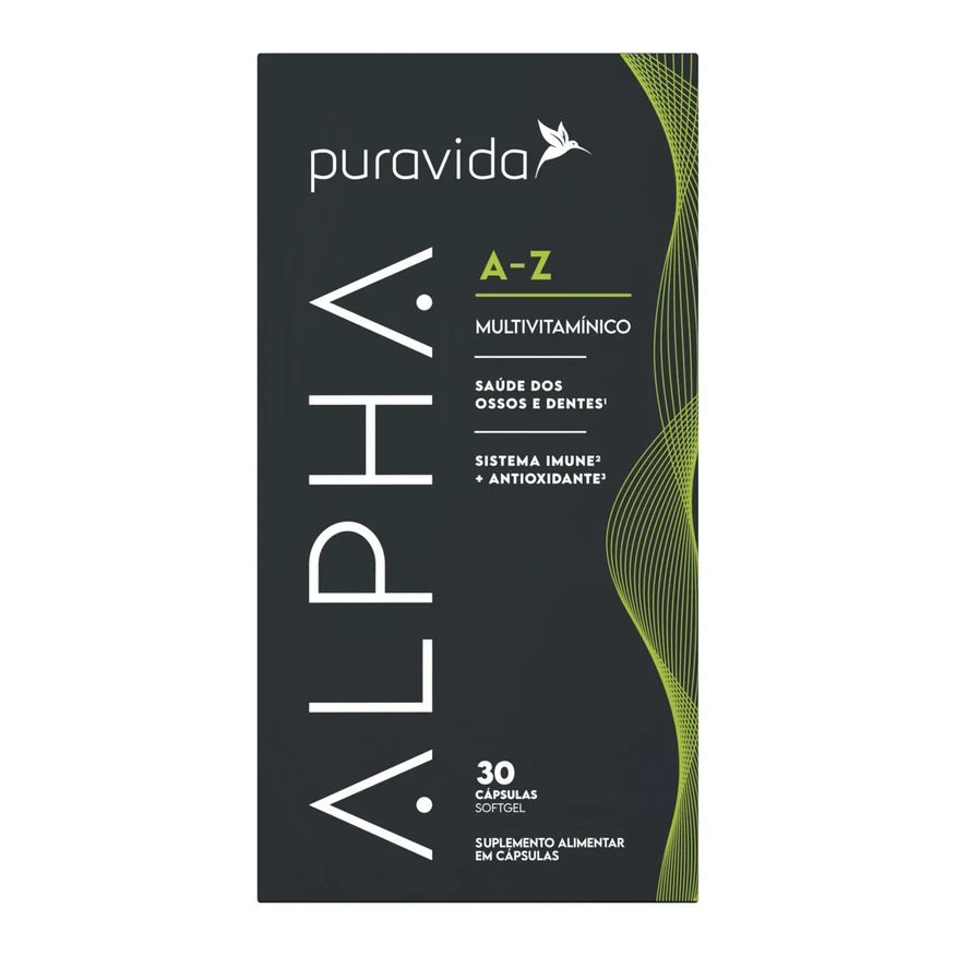 Puravida Polivitamínico Alpha A-Z 30 cápsulas