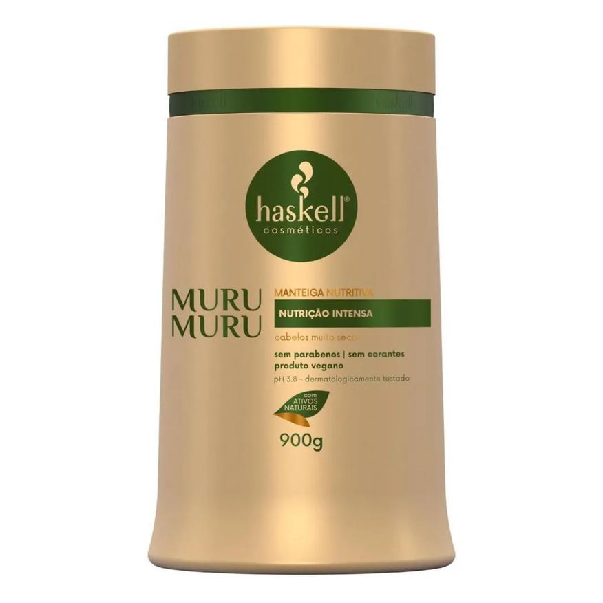 Haskell Máscara de Nutrição Hidratação Capilar Murumuru 900g