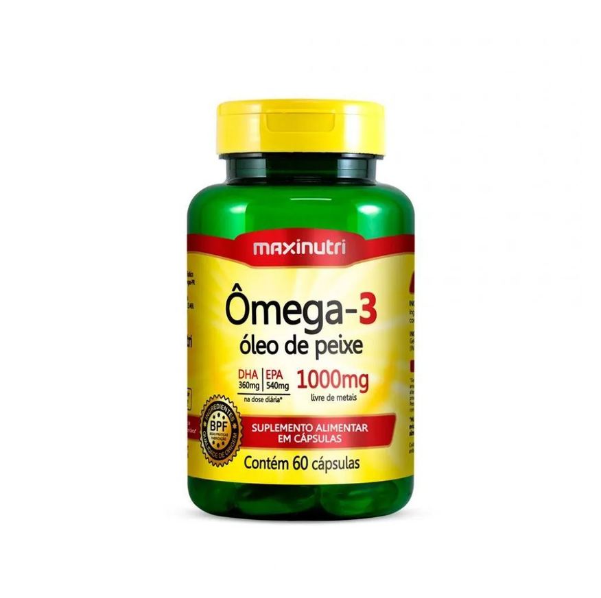 Maxinutri Ômega 3 1000mg (60 Cápsulas)