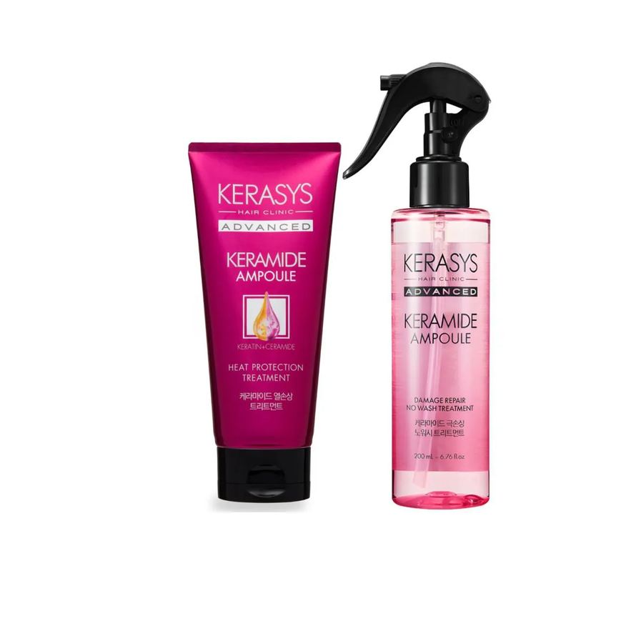 Kerasys Keramide Kit (No Wash + Másc. Heat Protection) 200ml