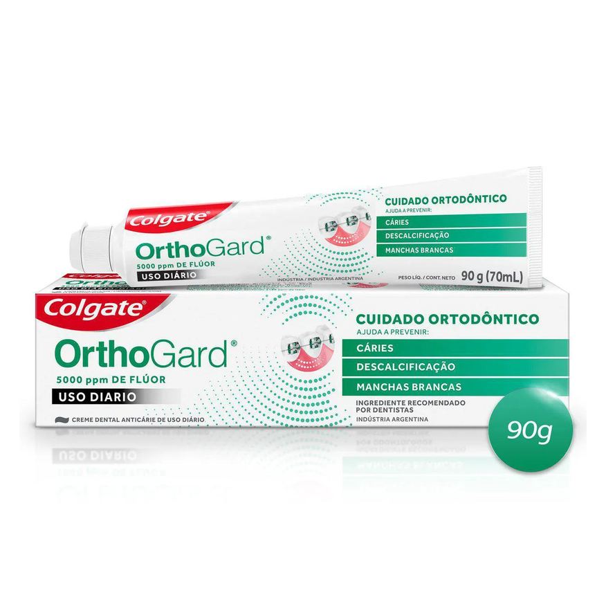Colgate Creme Dental OrthoGard Cuidado Ortodôntico 90g