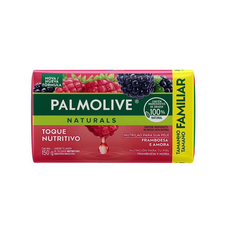 Palmolive Sabonete em Barra Naturals Toque Radiante Framboesa e Amora 150g