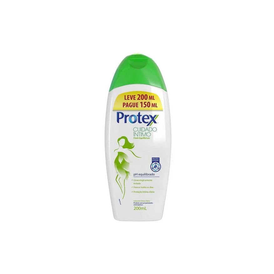 Protex Íntimo Sabonete Líquido Íntimo Protex Cuidado Íntimo Fresh Equilibrium 200ml