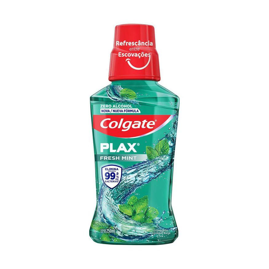 Plax Antisséptico bucal Colgate Fresh Mint 250ml