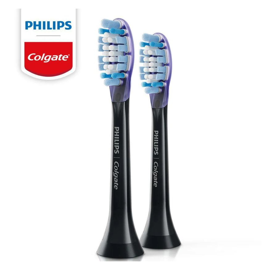 Colgate Philips Refil Escova de Dente Elétrica Philips Colgate SonicPro 2 em 1 Gengiva Saudável e Limpeza Profunda 2 unidades