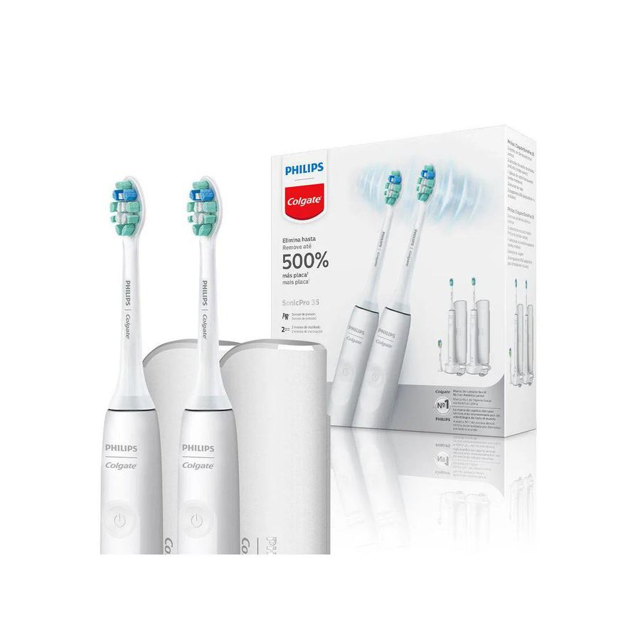 Colgate Escova de Dente Elétrica Philips Series 35 2 unidades