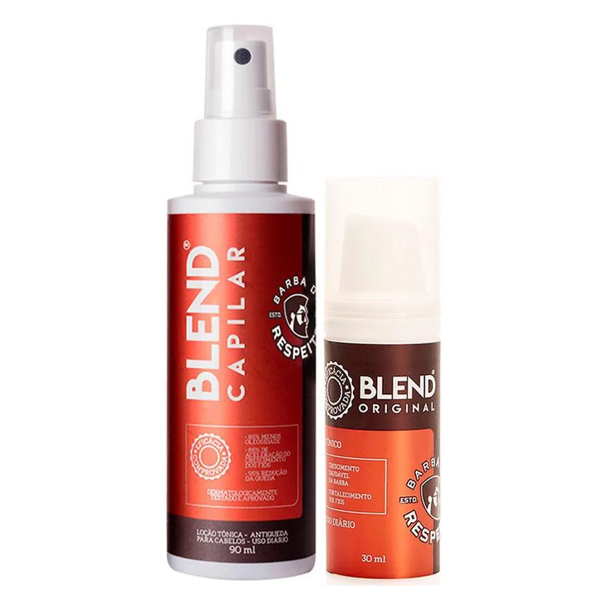 Blend Kit Capilar 95% Antiqueda + Blend Original® Barba de Respeito