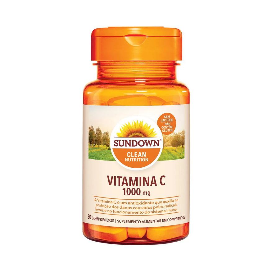 Sundown Suplemento Alimentar Vitamina C 1000mg 30 Comprimidos
