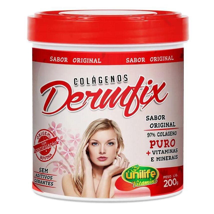 Unilife Colágeno Hidrolisado Dermfix 200g em Pó