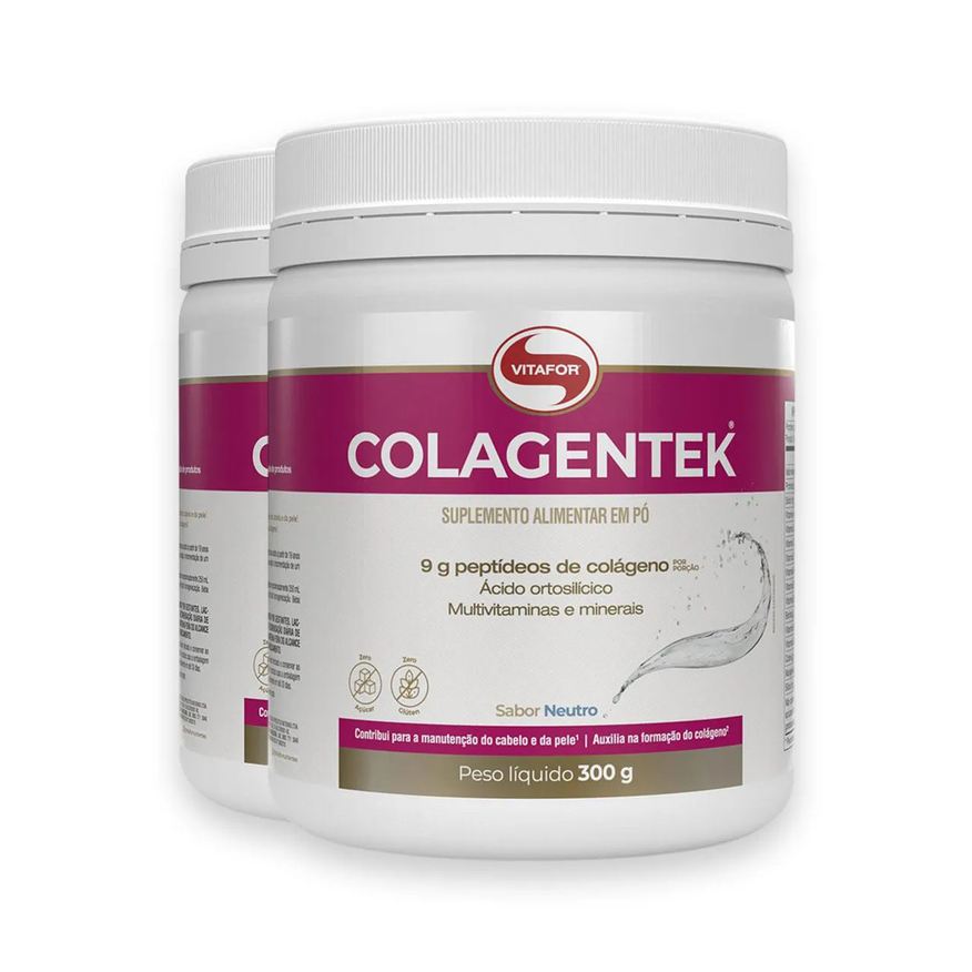 Vitafor Kit 2 Colagentek 300g Neutro
