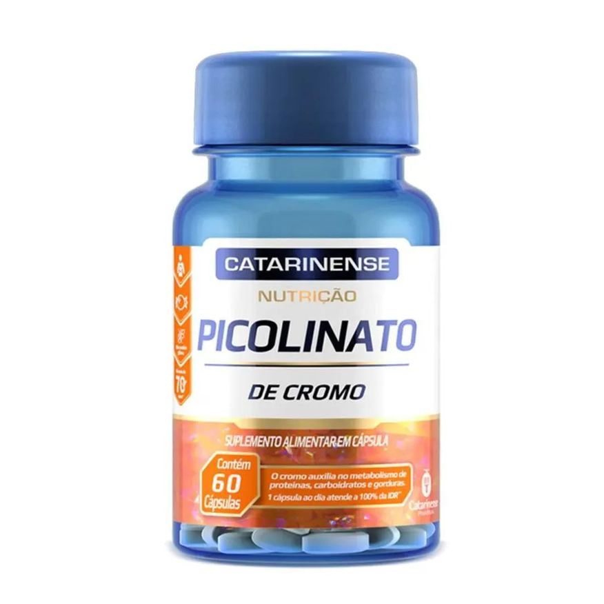 Catarinense Picolinato de Cromo Pharma 60 Cápsulas