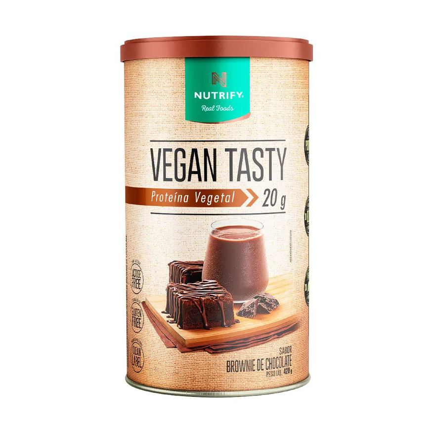 Nutrify Vegan Tasty Brownie de Chocolate 420g