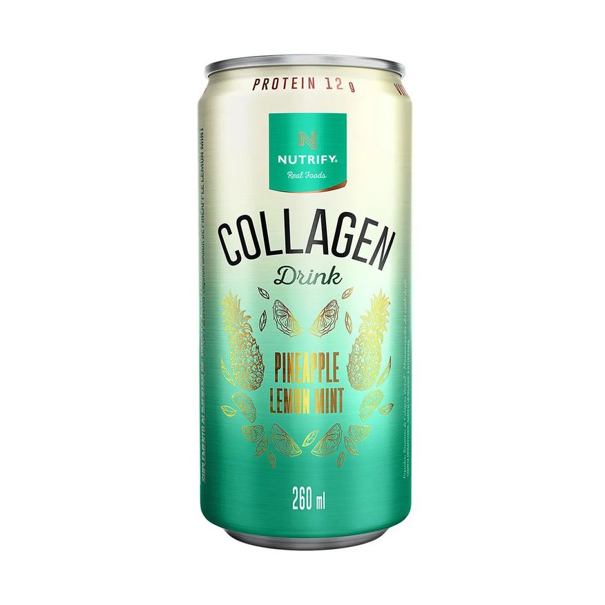 Nutrify Collagen Drink Abacaxi com Hortelã e Limão 260ml