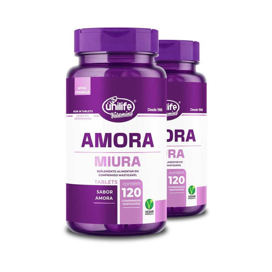 Unilife Kit 2 Amora Miura 120 Comprimidos