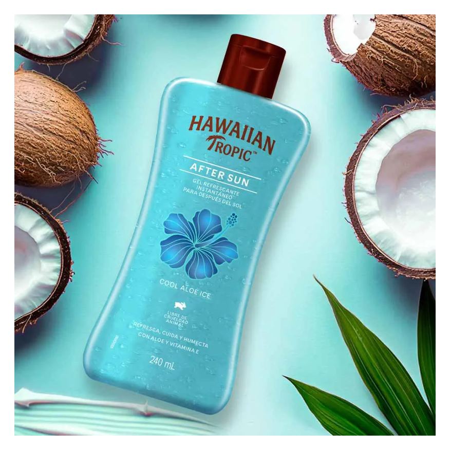 Refrescante Gel Hawaiian Tropic After Sun Pós-Sol 240ml