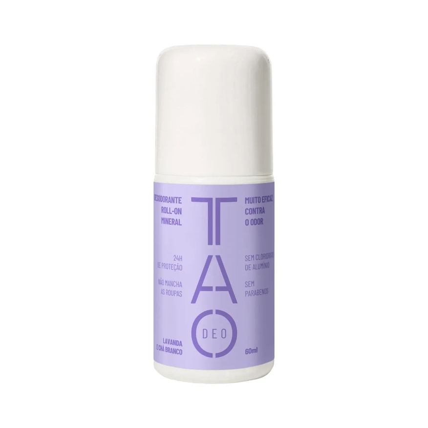 TAO Deo Desodorante Natural Roll-On Lavanda e Chá Branco 60ml