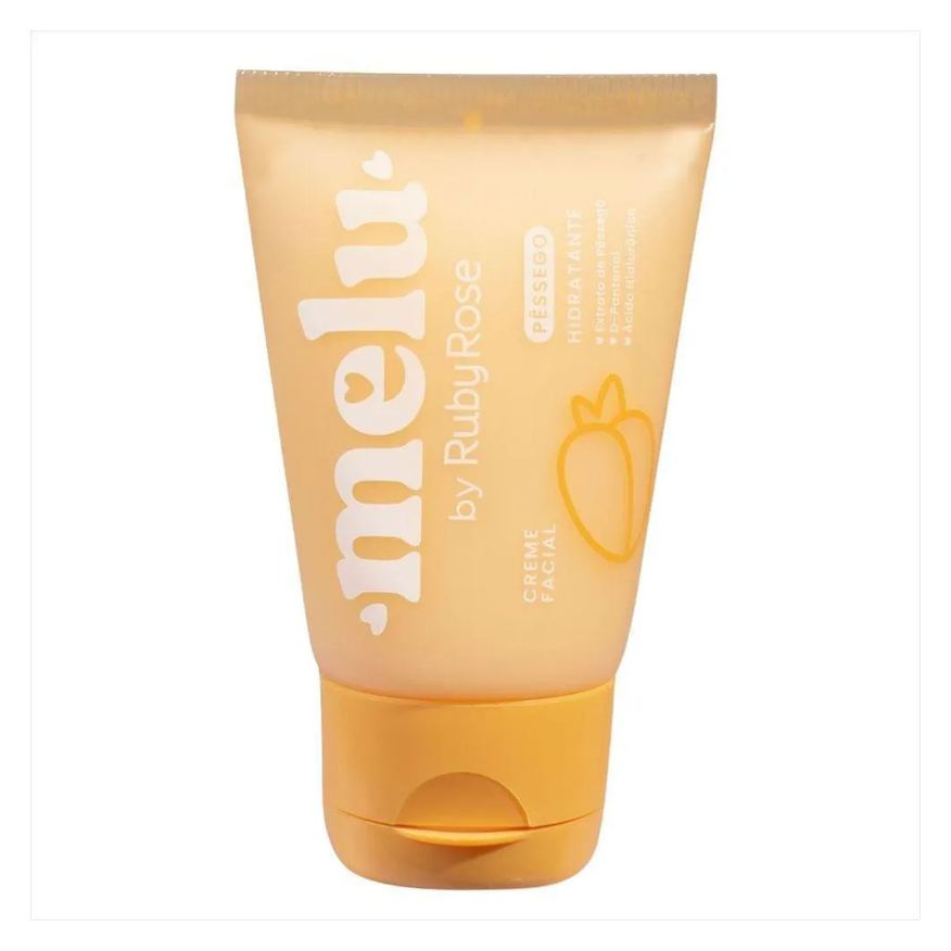 Ruby Rose Creme Facial Hidratante Pessego Melu Rr5602 40g