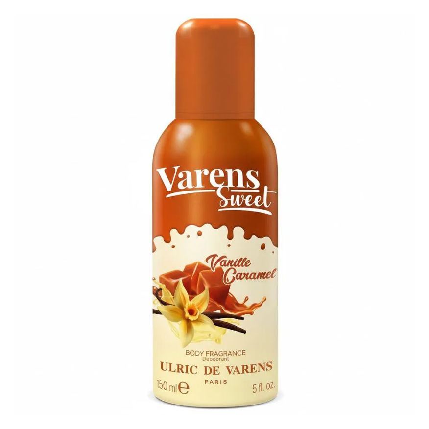 Ulric De Varens Deo Spray Sweet Vanille Caramel 150ml