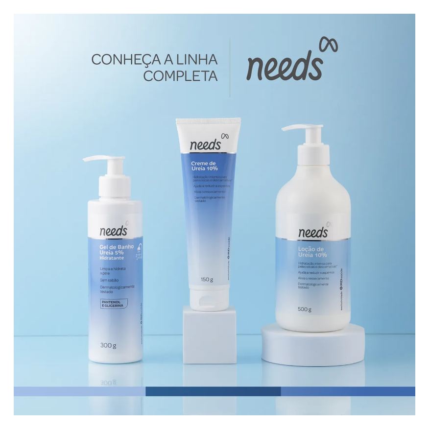 Needs Hidratante Corporal de Ureia 10% Beauty Pele Seca 150g