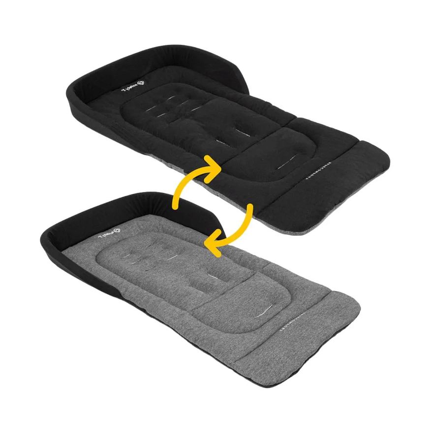 Safety 1St Almofada para Carrinhos Safecomfort Black & Dark Melange