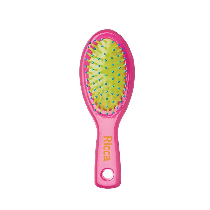 de Escova Cabelo Ricca Cristal Colors Cristal Pequeno - 1 unidade