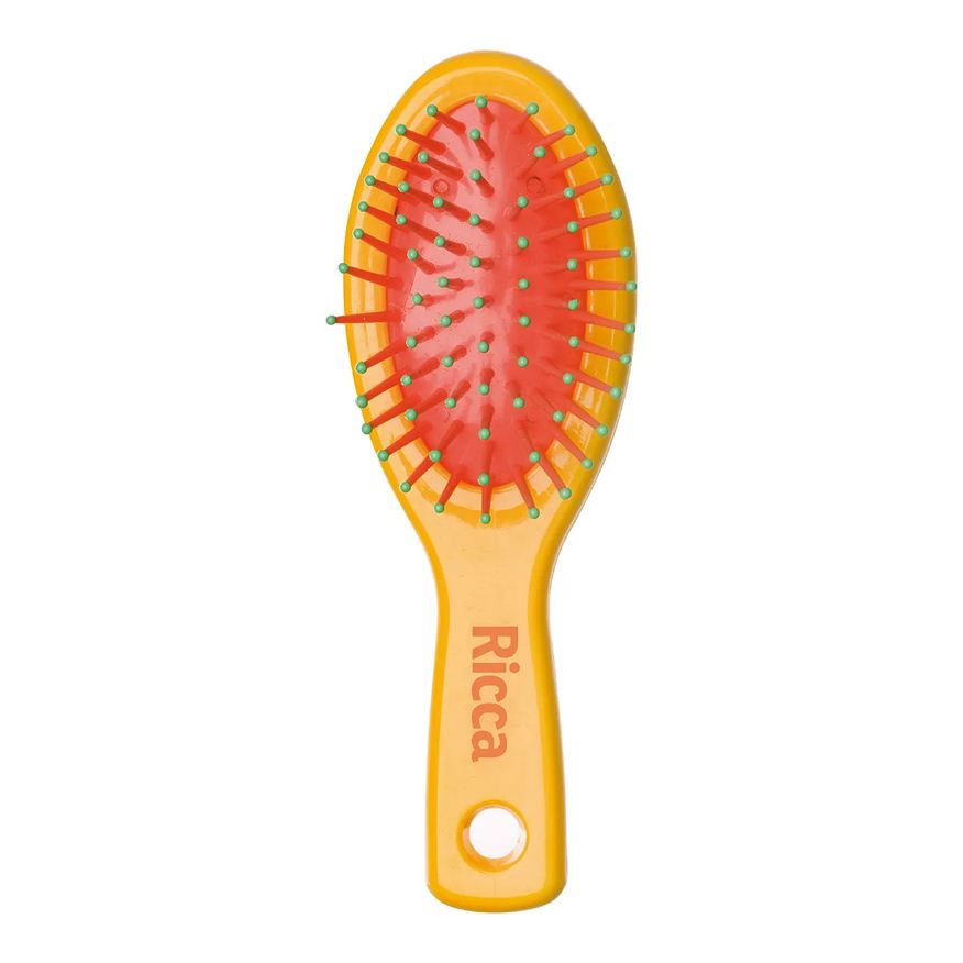 de Escova Cabelo Ricca Cristal Colors Cristal Pequeno - 1 unidade