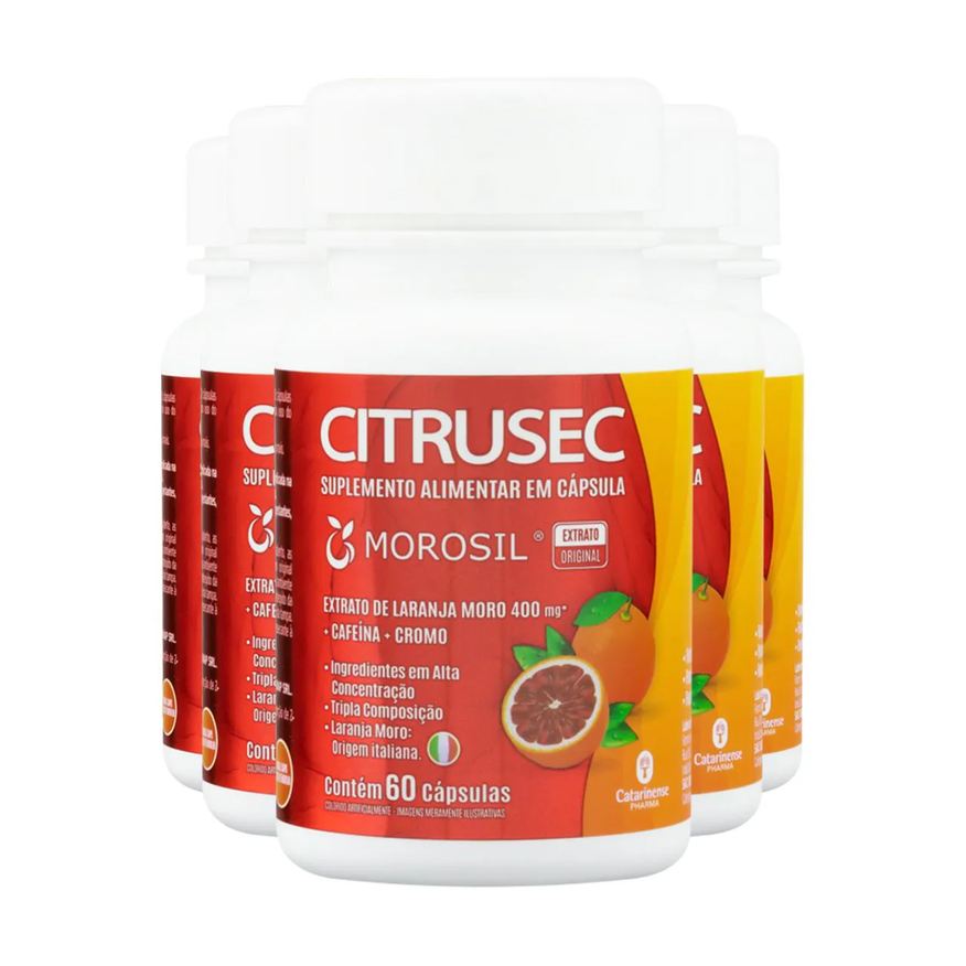 Catarinense Kit 5 Citrusec 60 Cápsulas