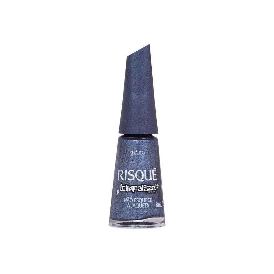 Risqué Esmalte Metálico Lollapalooza 8ml - Não Esquece a Jaqueta