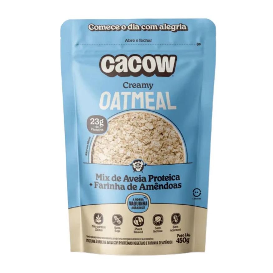 Cacow Mix de Aveia Proteica Oatmeal Creamy 450g