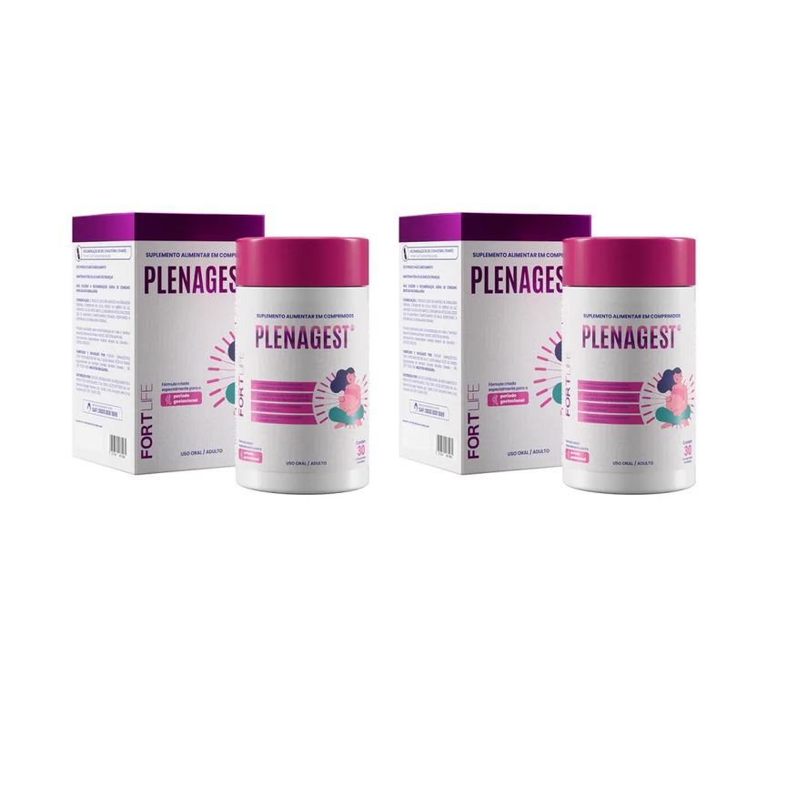 Fortlife Kit 2 Und Plenagest (Gestante) 30 Comprimidos
