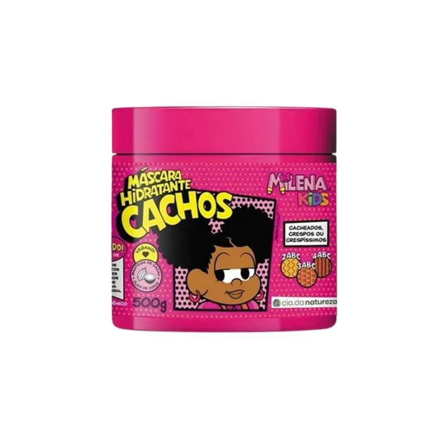 Cia da Natureza Milena Kids Mascara Hidratante Cachos 500g