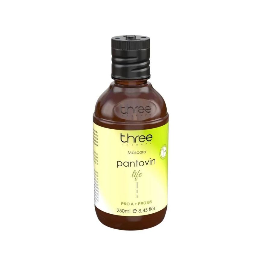 Three Therapy Máscara Pantovin Life Fortalecimento 250ml