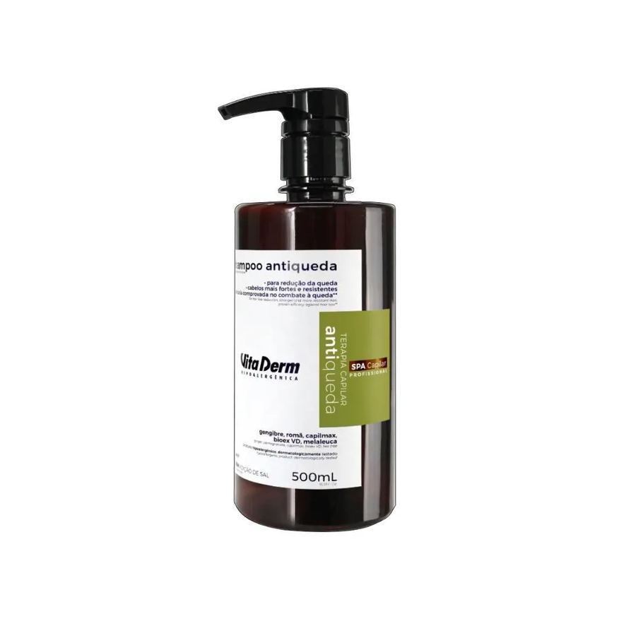 Vita Derm Shampoo Terapia Capilar Shampoo Antiqueda 500ml