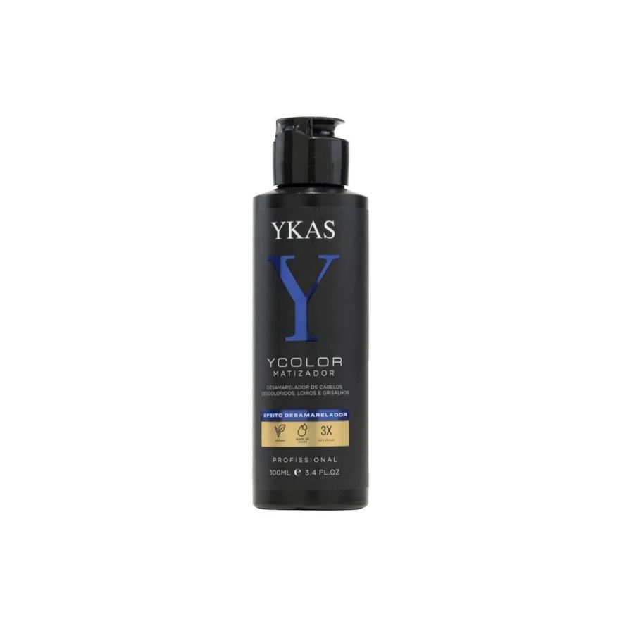 Ykas Shampoo Ycolor Matizador Desamarelador 100ml