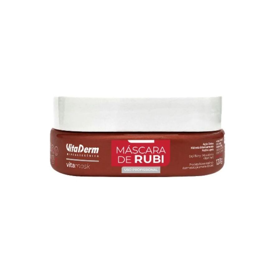 Vita Derm Hipoalergênica Vitamask Rubi Máscara 120g