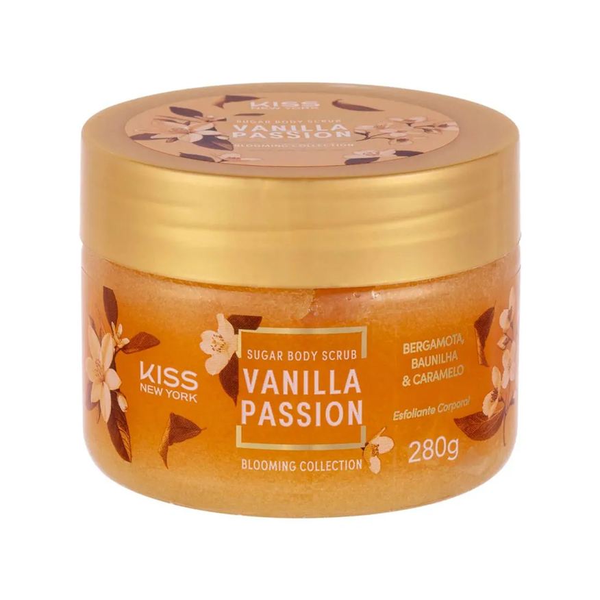 Kiss New York Sugar Body Scrub Vanilla Passion 280g