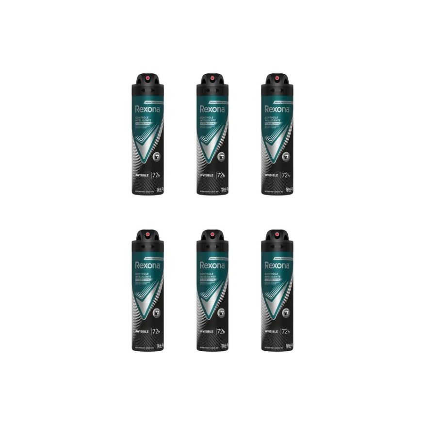 Rexona Desodorante Aero 150ml Masc Invisible-Kit C/6Un