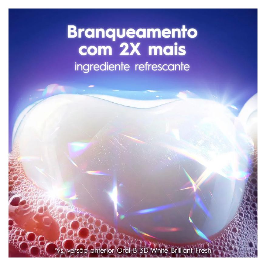 Oral-B Creme Dental 3D White Branqueamento 140g