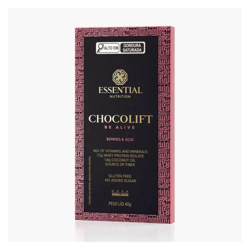Essential Nutrition Chocolift Be Alive Berries & Açaí 40g