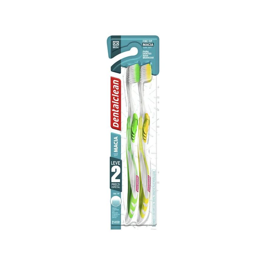 Dentalclean Dual Fine Tip Macia Escova Dental