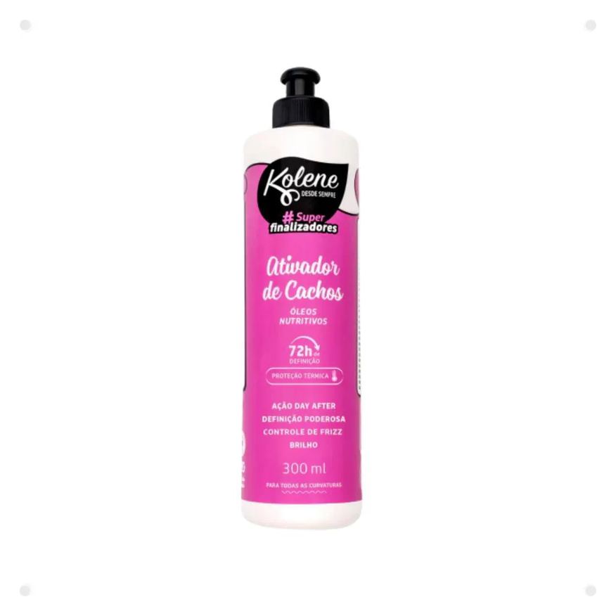 Kolene Ativador de Cachos #Super Finalizadores Óleos Nutritivos 300ml