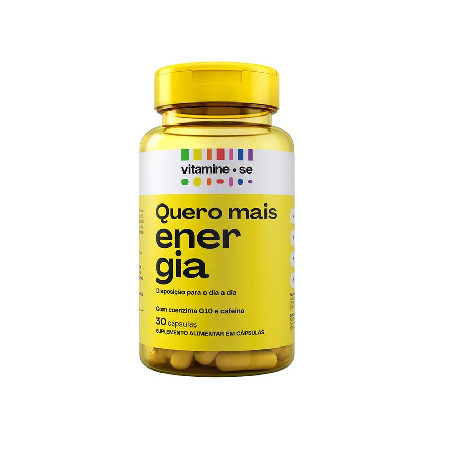 Vitamine-se Polivitamínico Quero Mais Energia 30 cápsulas