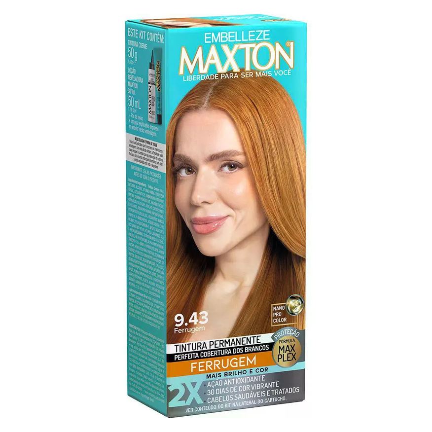 Maxton Tintura 9.43 Ferrugem