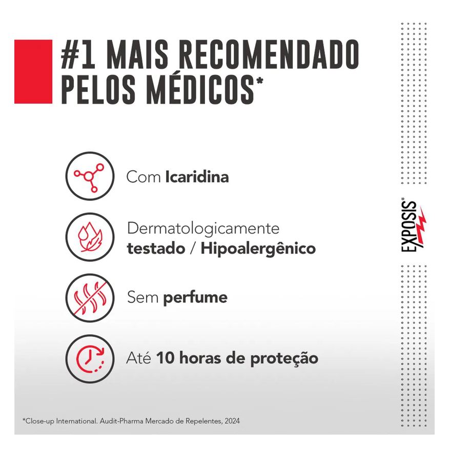 Exposis Repelente Extrême com Icaridina Aerossol 100ml