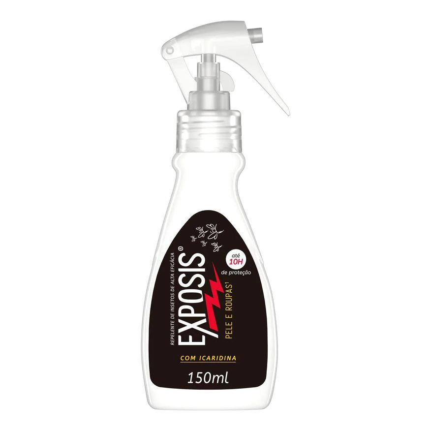 Exposis Repelente Icaridina Adulto e Infantil Sem Perfume Spray 150ml