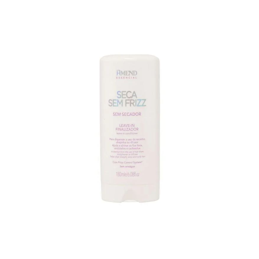 Amend Cosméticos Leave In Amend Essencial Seca sem Frizz Finalizador 180ml