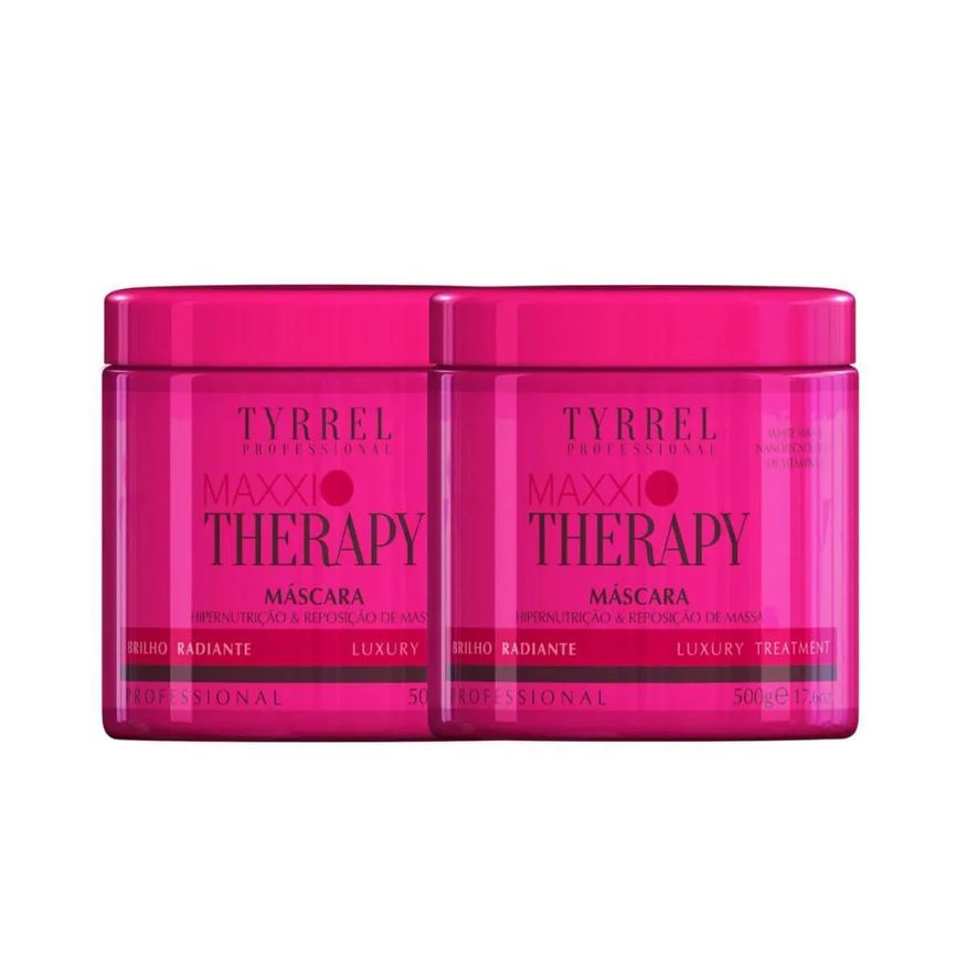 Tyrrel Professional Kit Tyrrel Maxxi Therapy 2 Máscara Hipernutrição 500g