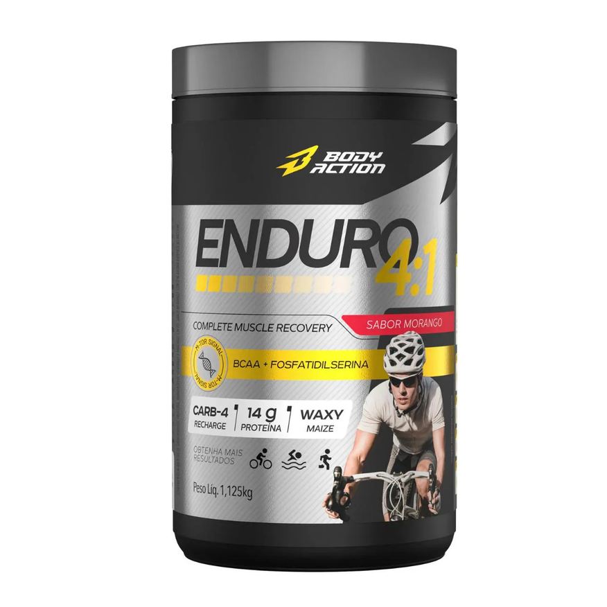 Body Action Pós Treino Enduro 4:1 Morango 1,125kg