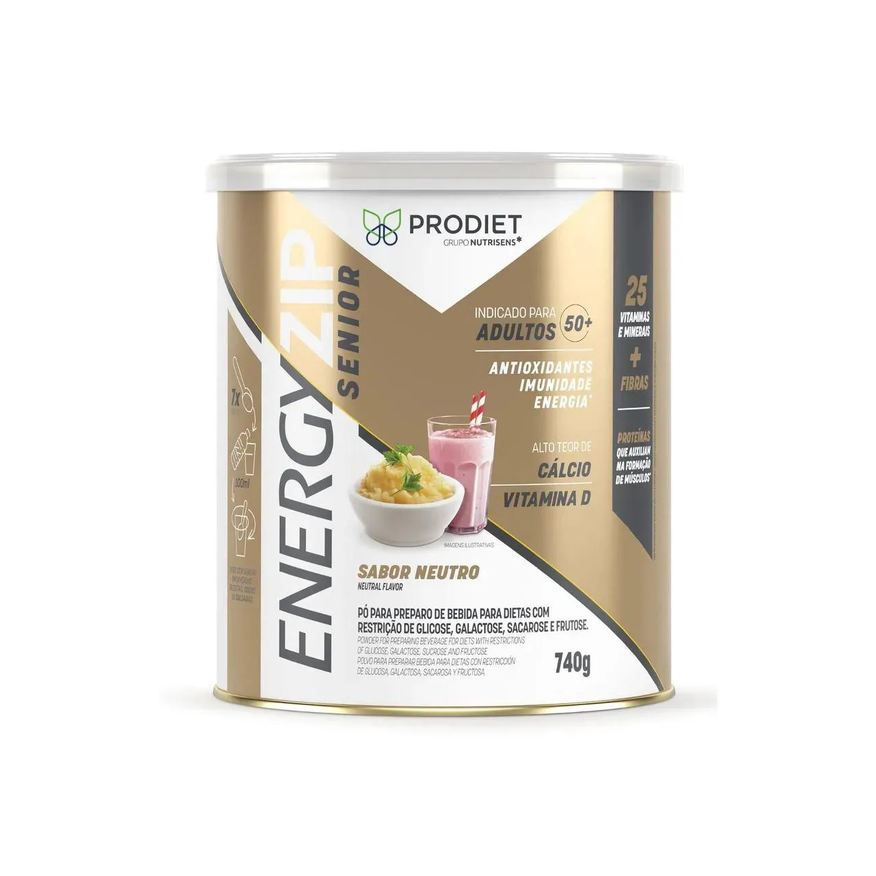 Prodiet Energyzip Sênior Sabor Neutro - Lata 740g